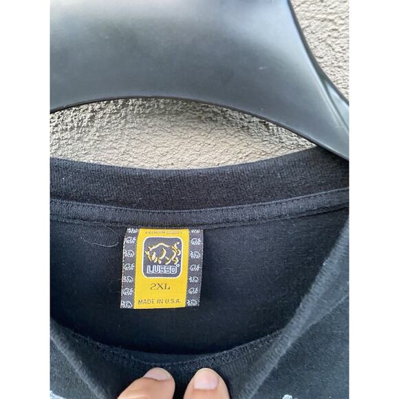 Vintage Weed T Shirt Size 2XL Black Made In USA Cannabis 420 - Picture 7 of 12